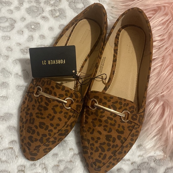🐆 Forever 21 Leopard Print Loafers - Picture 7 of 8